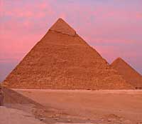 Pyramids at Giza - Egypt
