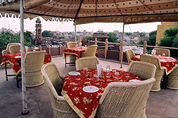 Roof Top Restaurant with the view of Clock Tower