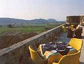 Roof Top Restaurant at The Hill Fort, Kesroli