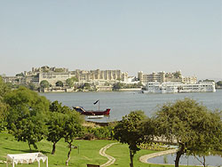 Lake View from Udai Vilas Resorts, Udaipur